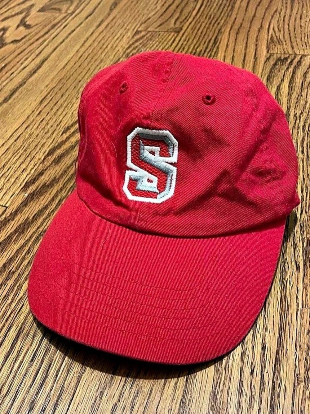 Stanford University Red Cotton S Baseball Cap